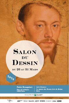 Affiche Salon du Dessin 2025