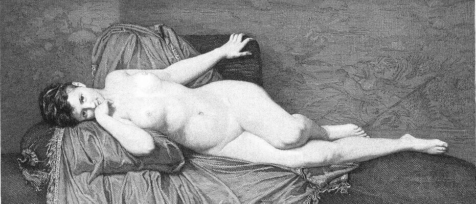 Fig. 5 : « Femme couchée »