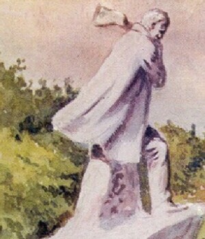 Jean Boucher : La statue de Victor Hugo sur l'île de Guernesey