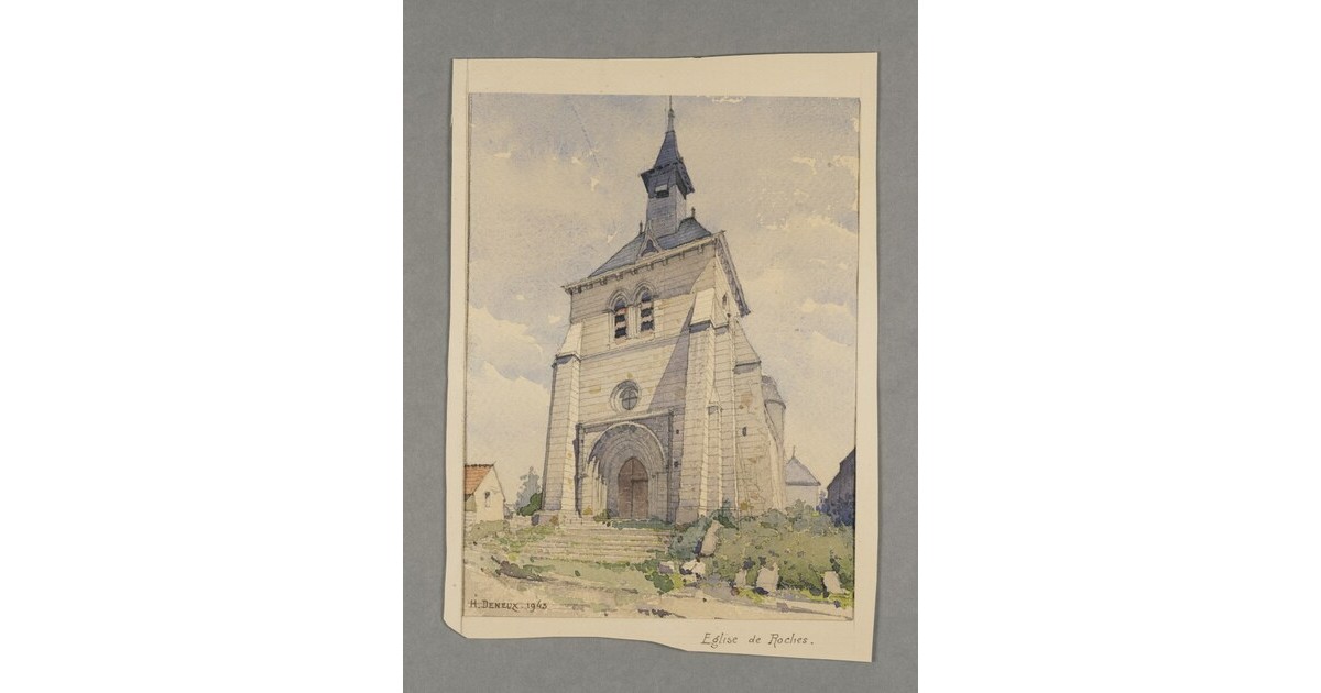 Eglise de Roches, DENEUX - Portail officiel des Musées de Reims