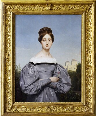 Fig. 4 - Horace Vernet « Portrait de Louise Vernet, fille de l'artiste »