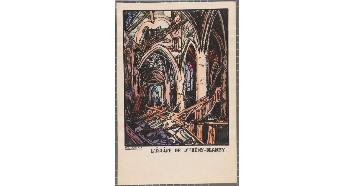 L’église de StRemyBlanzy, BERTHET Portail officiel des Musées de Reims