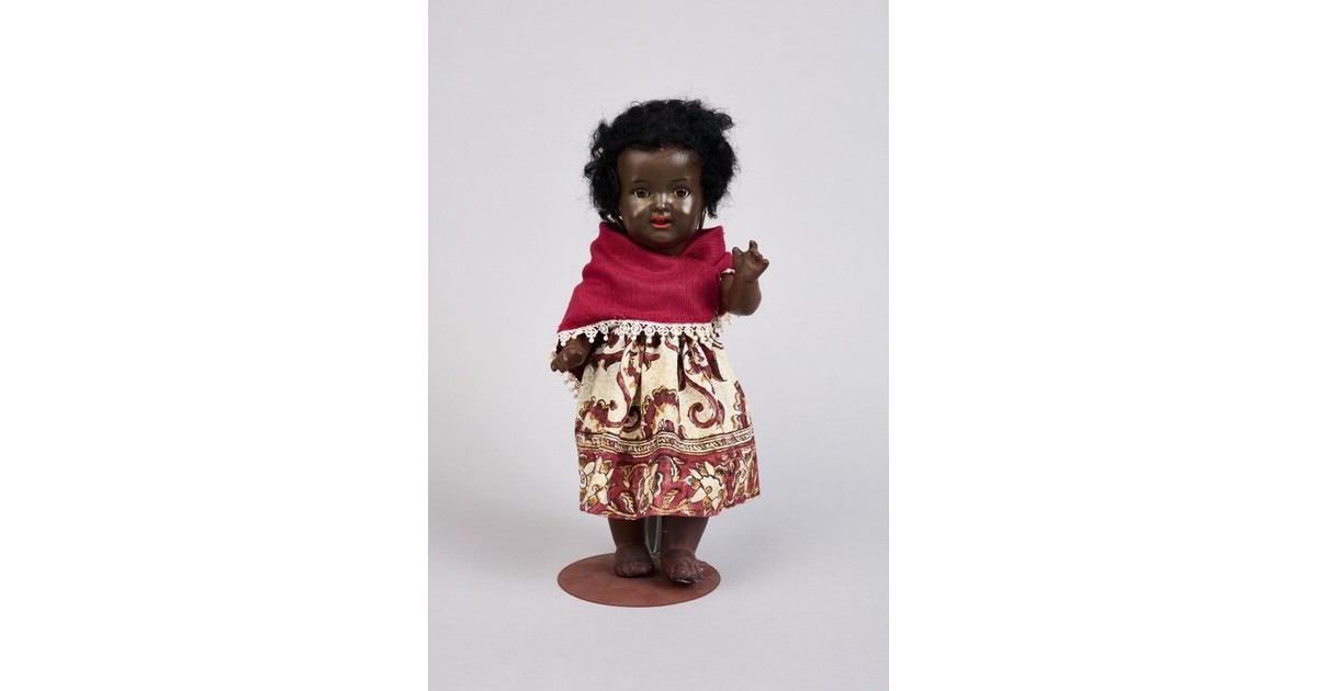 Tête d'épaule en biscuit Heubach Koppelsdorf 275, Allemagne, 40 cm, corps en cuir - France