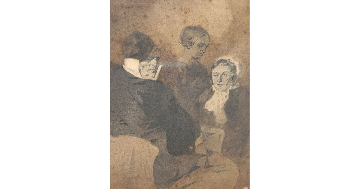Joseph Prudhomme et sa famille, MONNIER Portail officiel des Musées