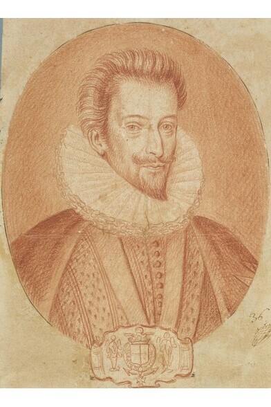 Fig. 9 - Louis Boudan, « Portrait d'Anne de Joyeuse »