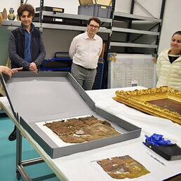 Visite du centre de conservation, présentation du Fayoum (2)