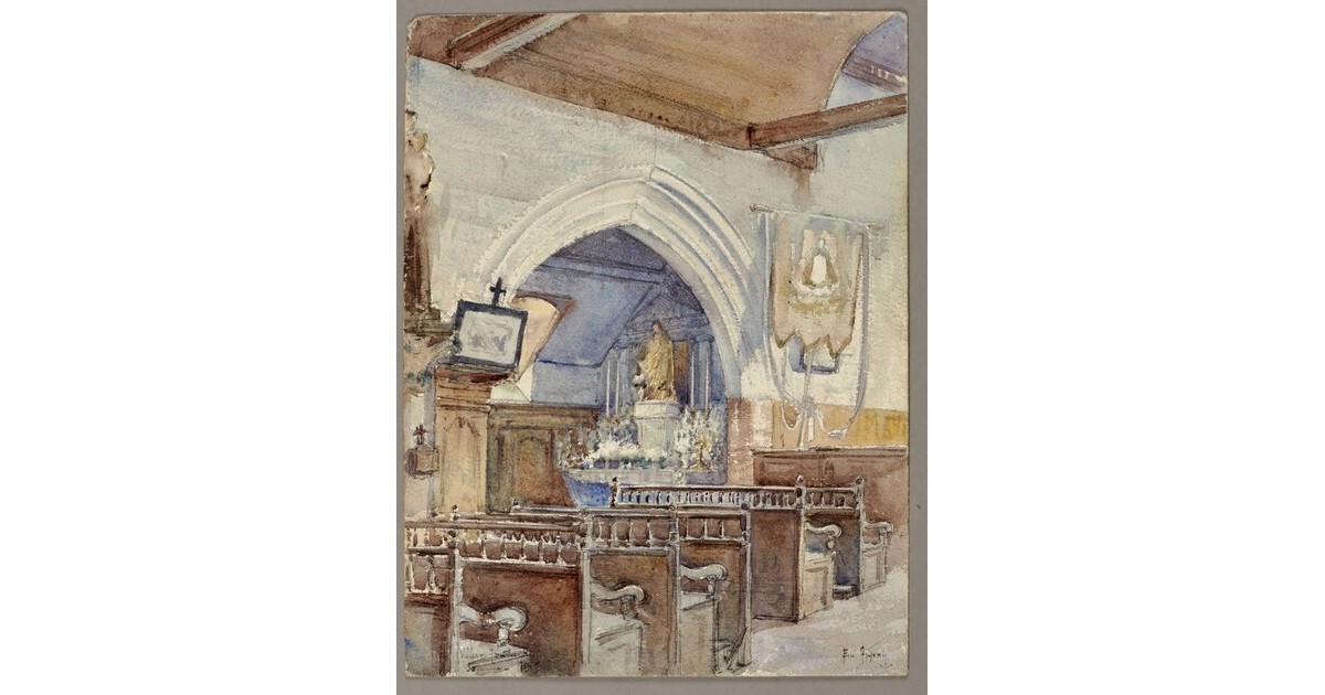Appay Intérieur d’église, APPAY - Portail officiel des Musées de Reims