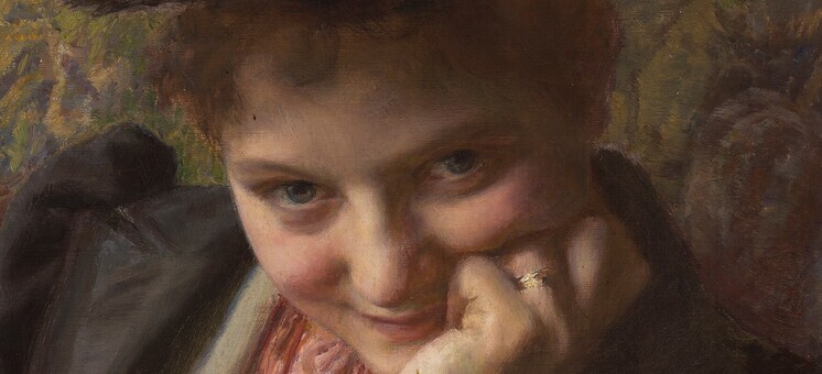 Le Chapeau à fleurs (1892), un regard signé Émile Friant (1863-1932)