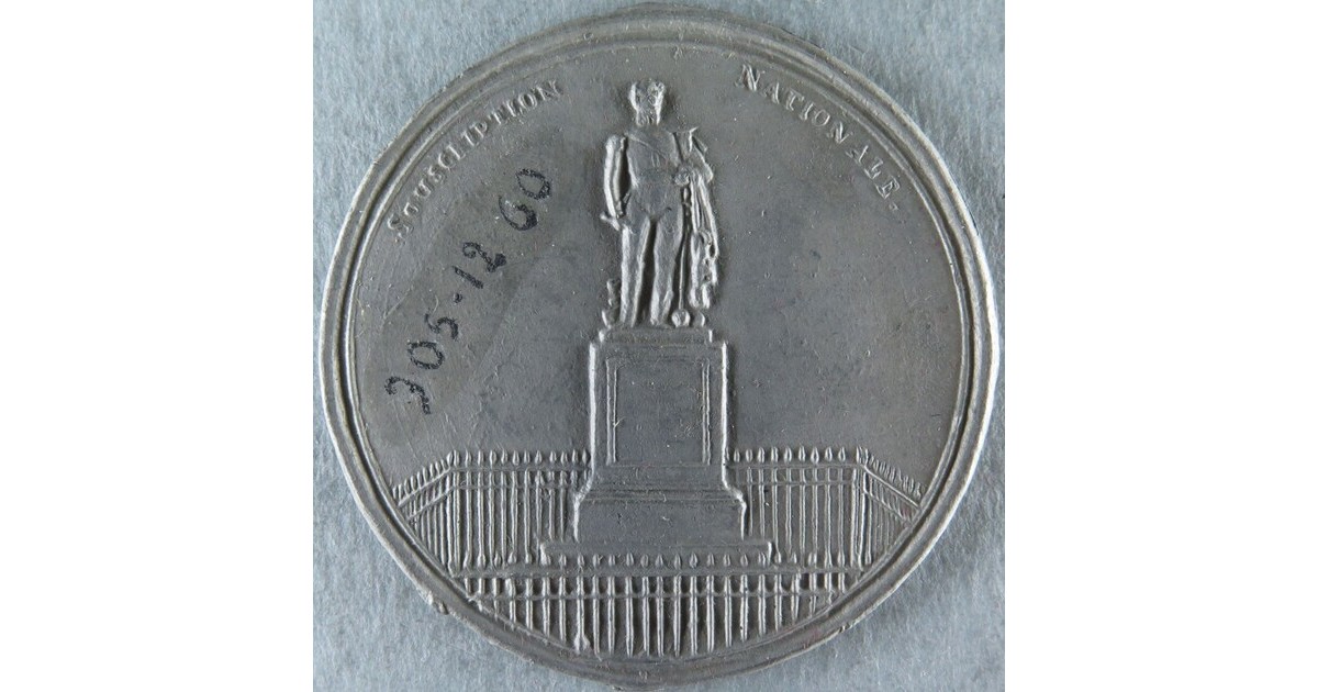 Inauguration de la statue du maréchal Drouet d’Erlon, 28 octobre 1849 à