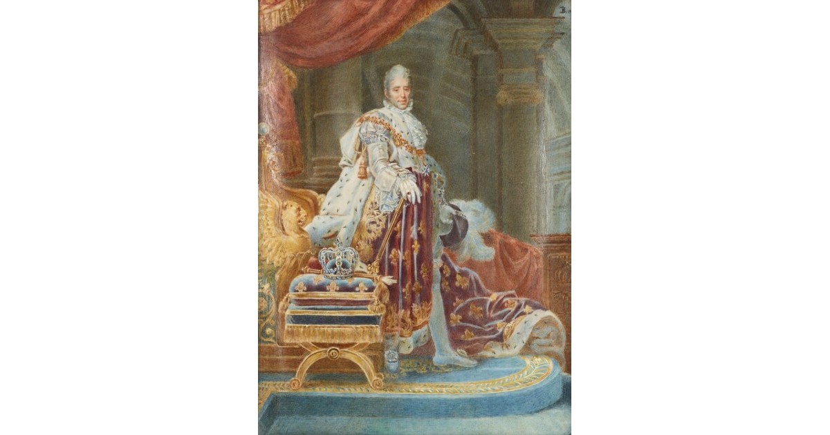Charles X En Costume De Sacre
