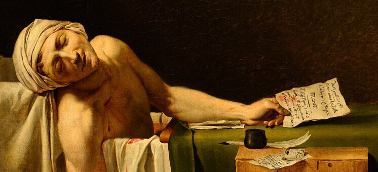 Note de lecture « Marat Assassiné »