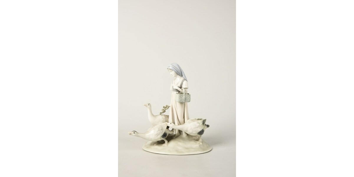 SCULPTURE STATUETTE ÉCHASSIER ibis régule oiseau Cuivré EUR 20,00