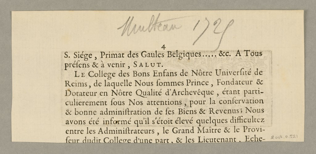  par ANONYME FRANCAIS 18ème siècle