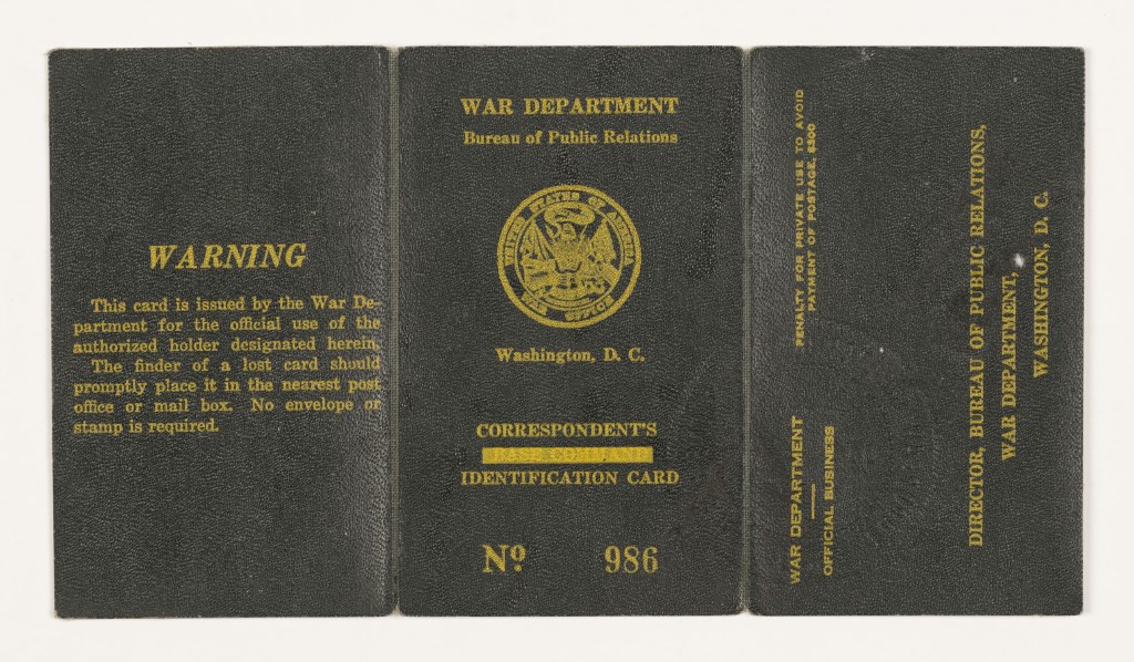  par Département de la guerre, Bureau des relations pub