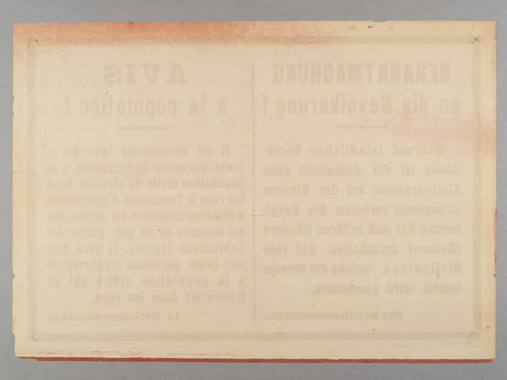  par armée allemande, Kommandantur