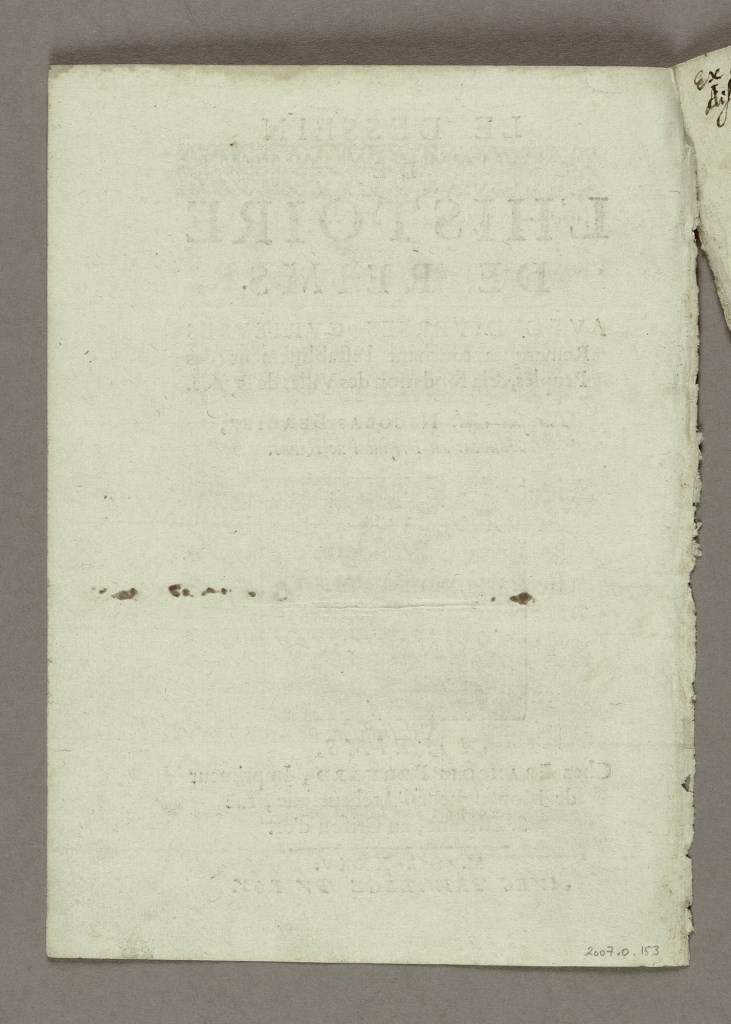  par ANONYME FRANCAIS 17ème siècle