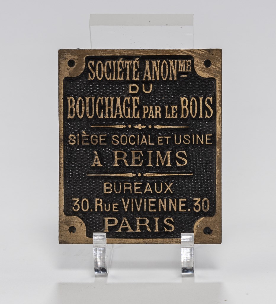  par SOCIETE ANONYME DU BOUCHAGE PAR LE BOIS